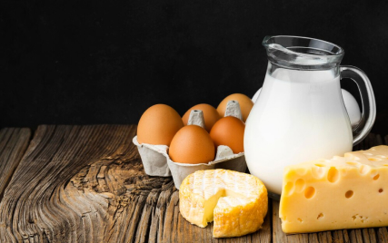 Молоко, яйца, сыр